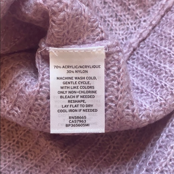 BP Bell Sleeve Purple Sweater - Picture 5 of 5